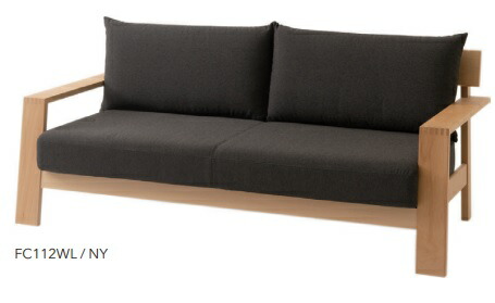 楽天市場】【開梱設置送料無料】10年保証 飛騨産業製2Pソファ nae(ナエ