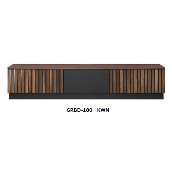 MKマエダ製 180TVボードGARBO(ガルボ)GRBD-180/GRBL-180脚：スチール脚/台輪天然木クルミ・ウレタン塗装要在庫確認開梱設置送料無料沖縄・北海道・離島は除く｜Ｆ-ＲＯＯＭ