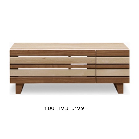 シギヤマ家具製 100 テレビボード アクター前板：強化紙(オーク/ウォールナット/メープル柄)引出し：フルオープンレール付送料無料(玄関前配送)北海道・沖縄・離島はお見積り要在庫確認｜Ｆ-ＲＯＯＭ