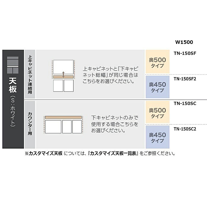 綾野製造所 150上収納家具繋ぎ合わせる用天板 アンワット秒 (Unjour)TN-150空想科学小説(奥ぶかさ：500粍)TN-150空想科学小説2(奥ぶかさ：450粍)S：白いこと色納期4週貨物輸送無料(部屋の入り口前送りとどける)沖縄・北海道・離島は除く