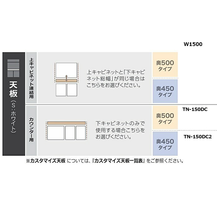 綾野製造所 150カウンタ用天板アンワット秒 (Unjour)TN-150DC(奥ぶかさ：500粍)TN-150DC2(奥ぶかさ：450粍)D：薄墨色陶器調納期4週貨物輸送無料(部屋の入り口前送りとどける)沖縄・北海道・離島は除く
