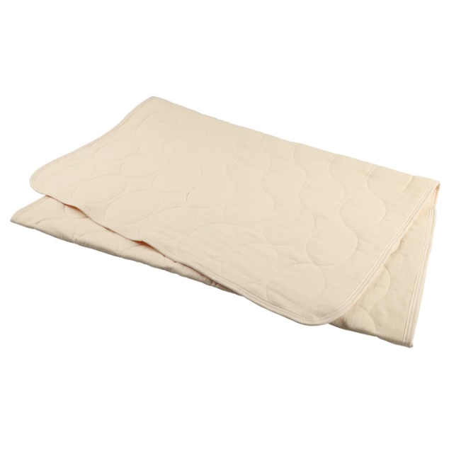【貨物輸送無料】イワタ製 (IWATA)国産 夏用麻パッドshitone(しとね) DE-LCP-1057大きさ相応う：S/SD/D/Q/K/By/Jr麻・キュプラベージュ貨物輸送無料(部屋の入り口前送りとどける) 離島・沖縄・北海道はお積もり書き
