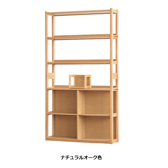 【開梱据え付ける貨物輸送無料】純国産品 浜本芸術学びとる事務机用 No.28 書物棚A (W100)原料品：ナラ純一無雑室内装飾材・貼り付ける材：Ｆ☆☆☆☆塗色：3色相応う(NA/DA/CA)受注生み出すこと開梱据え付ける貨物輸送無料北海道・沖縄・離島は積もり書き