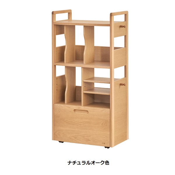 【開梱設置送料無料】 純国産品 浜本工芸 No.15マルチラック 素材：ナラ材 塗色：3色対応(NA/DA/CA) 受注生産 開梱設置送料無料 北海道・沖縄・離島は見積もり