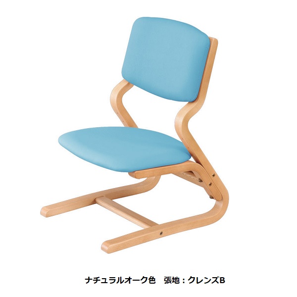 【送料無料】純国産品 浜本工芸 デスクチェア/学習チェア/学習椅子 No.41チェア/DSC-41/DSC-4100 素材：ナラ無垢材 塗色：3色対応 張地：8色対応 座面5段階調節・背もたれ3段階調節 受注生産 送料無料(玄関前配送) 北海道・沖縄・離島は除く
