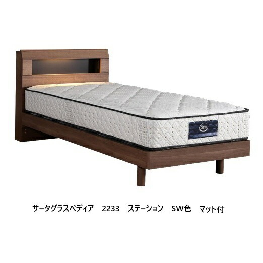 楽天市場】【開梱設置送料無料】ベッドフレーム + マットレス 1台