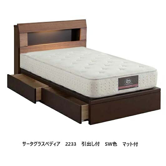 楽天市場】【開梱設置送料無料】ベッドフレーム + マットレス 1台