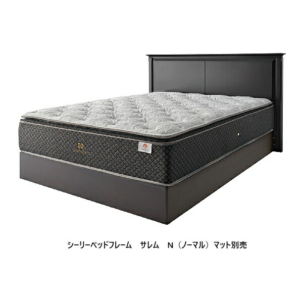 【開梱備え付ける貨物輸送無料】シーリー (Sealy) 国産ベッドフレームサレム(Solemn) N(並大抵)4大いさ相応う：S/SD/D/DW枠組み：木灰純乎たる・ウレタンペンキ塗りつや消し別開梱備え付ける貨物輸送無料北海道・沖縄・離島は積もり書き