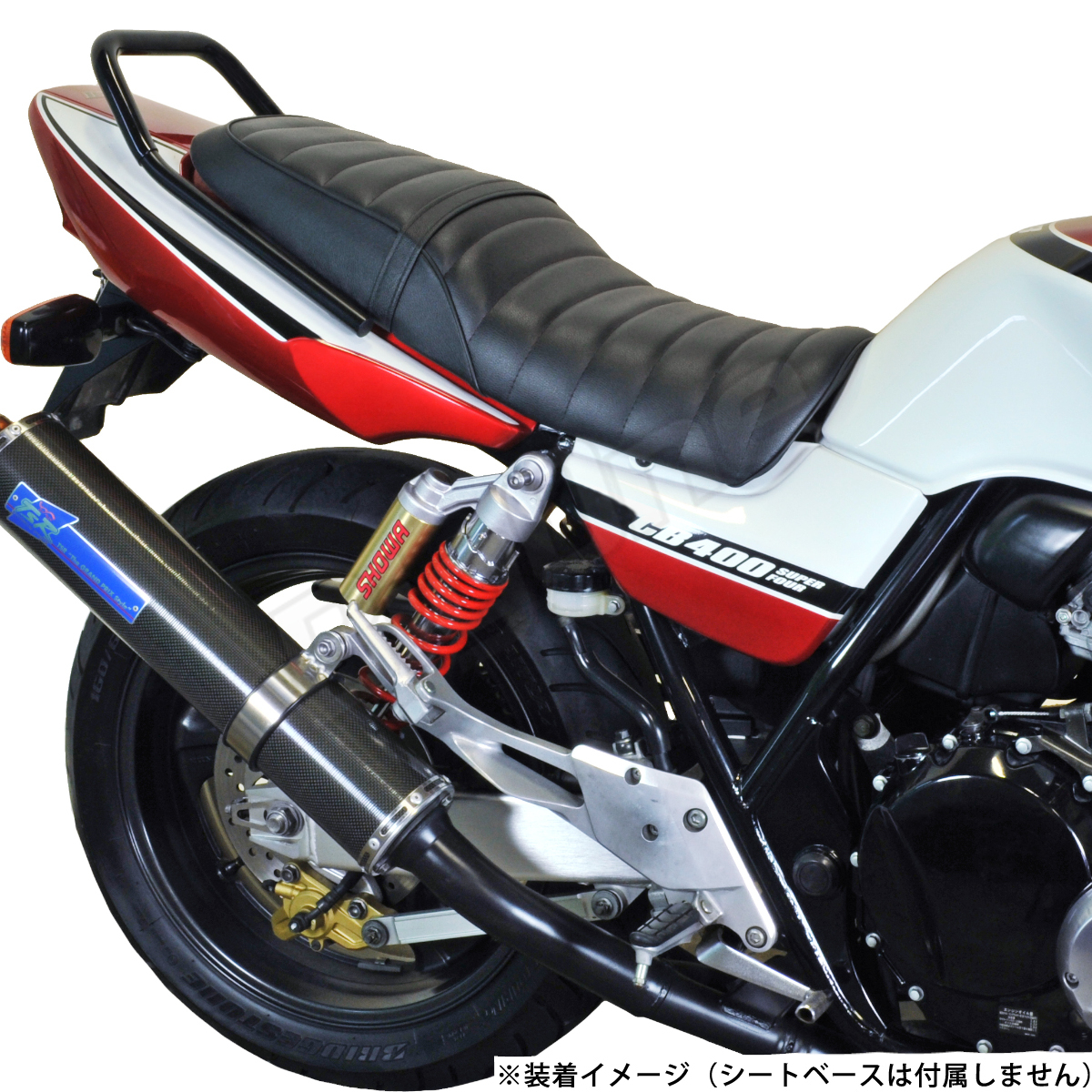 ＣＢ４００Ｆ ＮＣ３６ タックロール シート 変形 黒レザー - パーツ