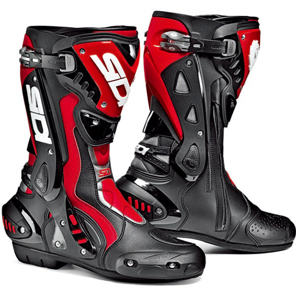 新素材新作 シューズ SIDI RACING ST BOOT ブラック レッド BK RED 41