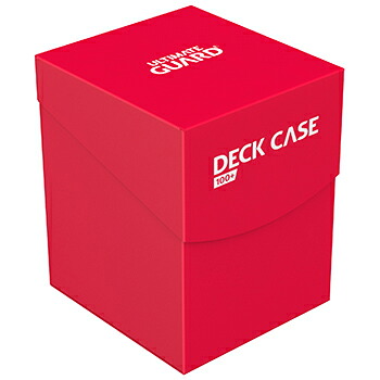 【楽天市場】Deck Case 100+ Standard Size Red：ビッグウェブ