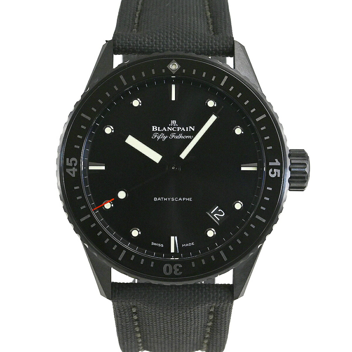 【中古】BLANCPAIN ブランパン フィフティ ファゾムス バチスカーフ 5000 0130 B52A