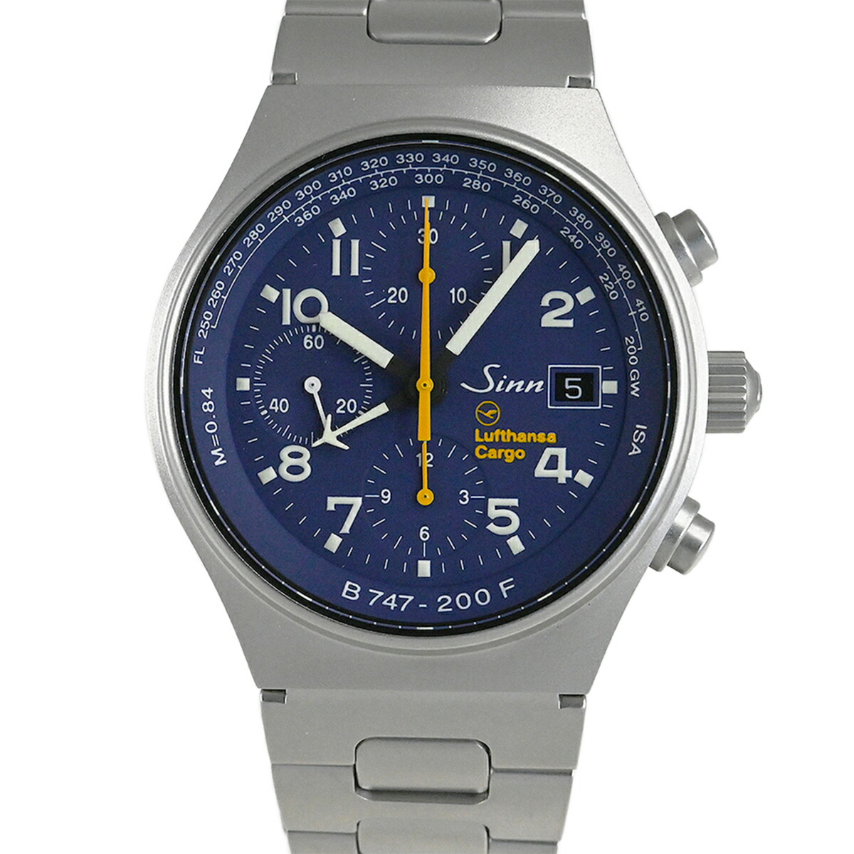 【中古】Sinn ジン 144-747.CARGO ルフトハンザカーゴ 限定747本 144-747.cargo