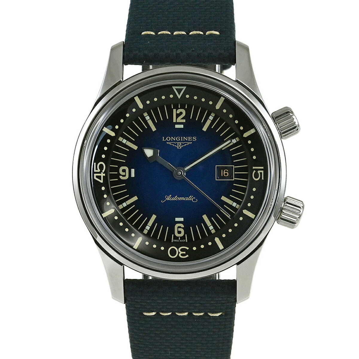 【未使用】LONGINES ロンジン レジェンドダイバー L3.374.4.90.2【その他ブランド】
