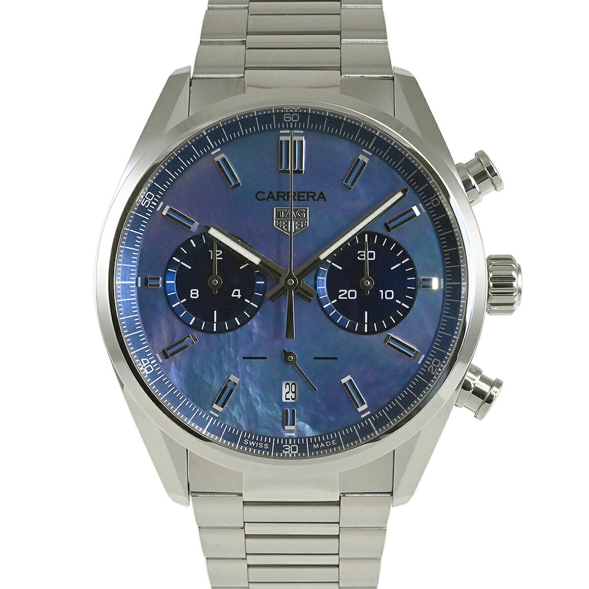 【中古】TAG HEUER　タグ・ホイヤー　カレラ キャリバー ホイヤー02 クロノグラフ ジャパンリミテッドエディション 日本限定300本　CBN201E.BA0642