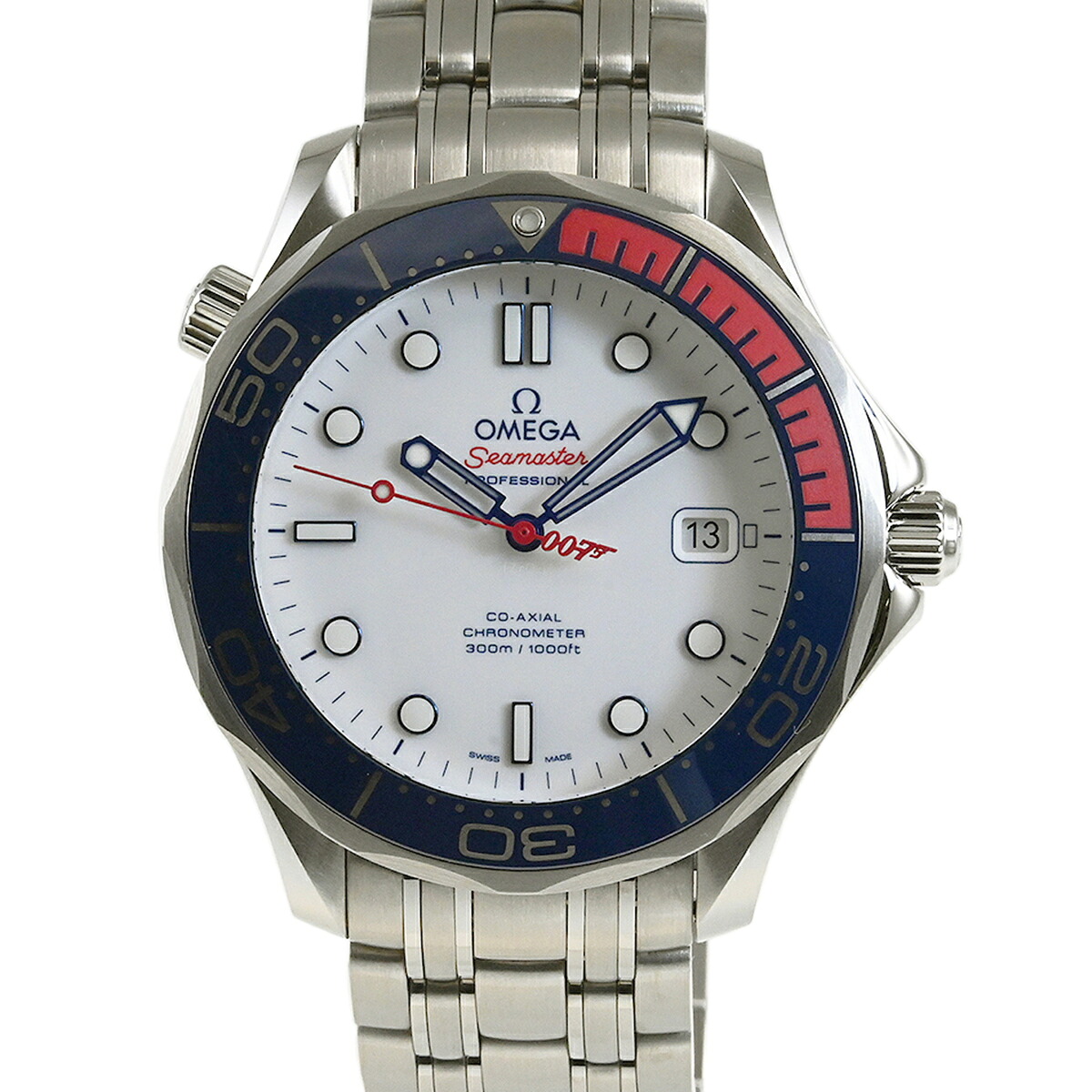 ☆サマーセール☆【中古】OMEGA オメガ シーマスター ダイバー 300M コーアクシャル 41MM コマンダーウォッチ 世界限定7007本 212.32.41.20.04.001|BIG MOON 店