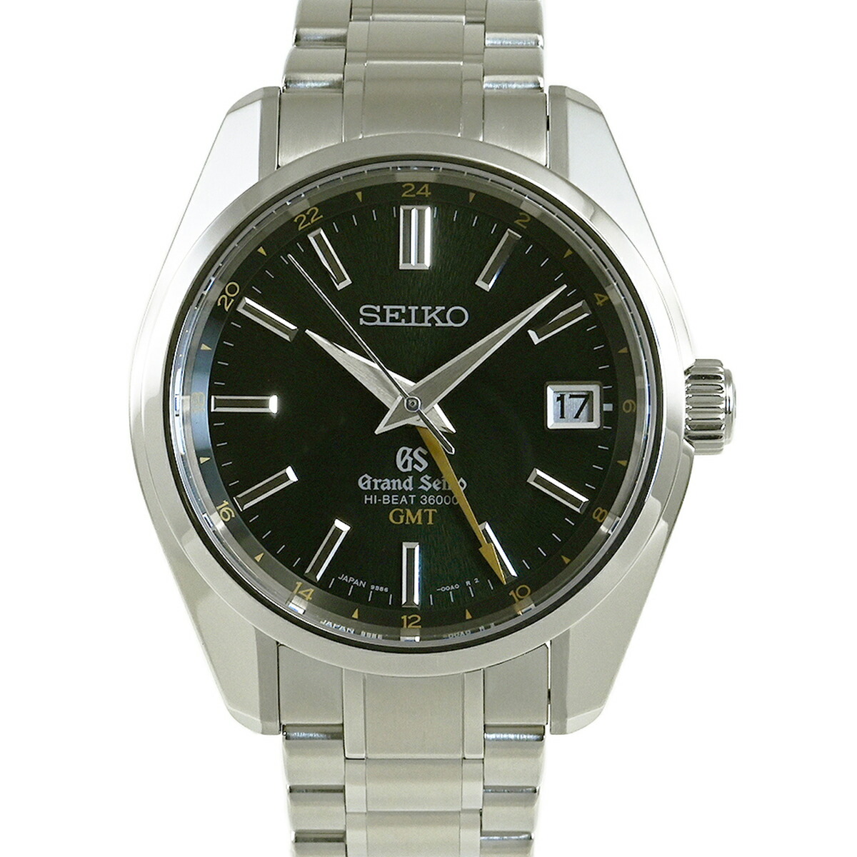 ☆サマーセール☆【中古】SEIKO セイコー グランドセイコー 9Sメカニカルハイビート36000 GMT 世界限定600本 SBGJ005｜BIG MOON 店 440,100円