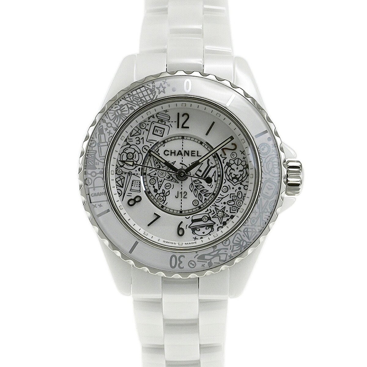 【中古】CHANEL　シャネル　J12 33ｍｍ 20周年記念限定　2020本限定　H6477　レディース