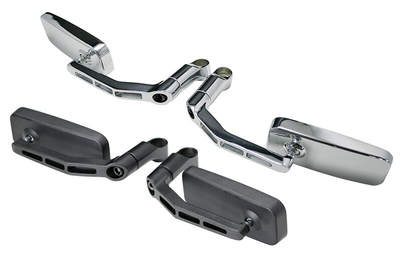 パブミラー 楽天市場】バレンスクエア バックミラー (ブラック・メッキ）（ ブルー