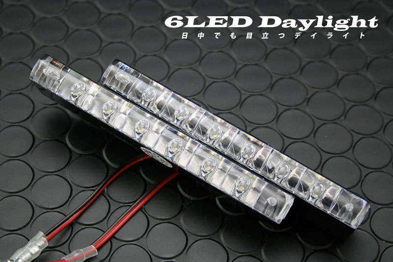 IPF デイライト LED 車用 面発光 IPF LED デイランプ 車用 面発光 400cd/100cd 6000K ML-06