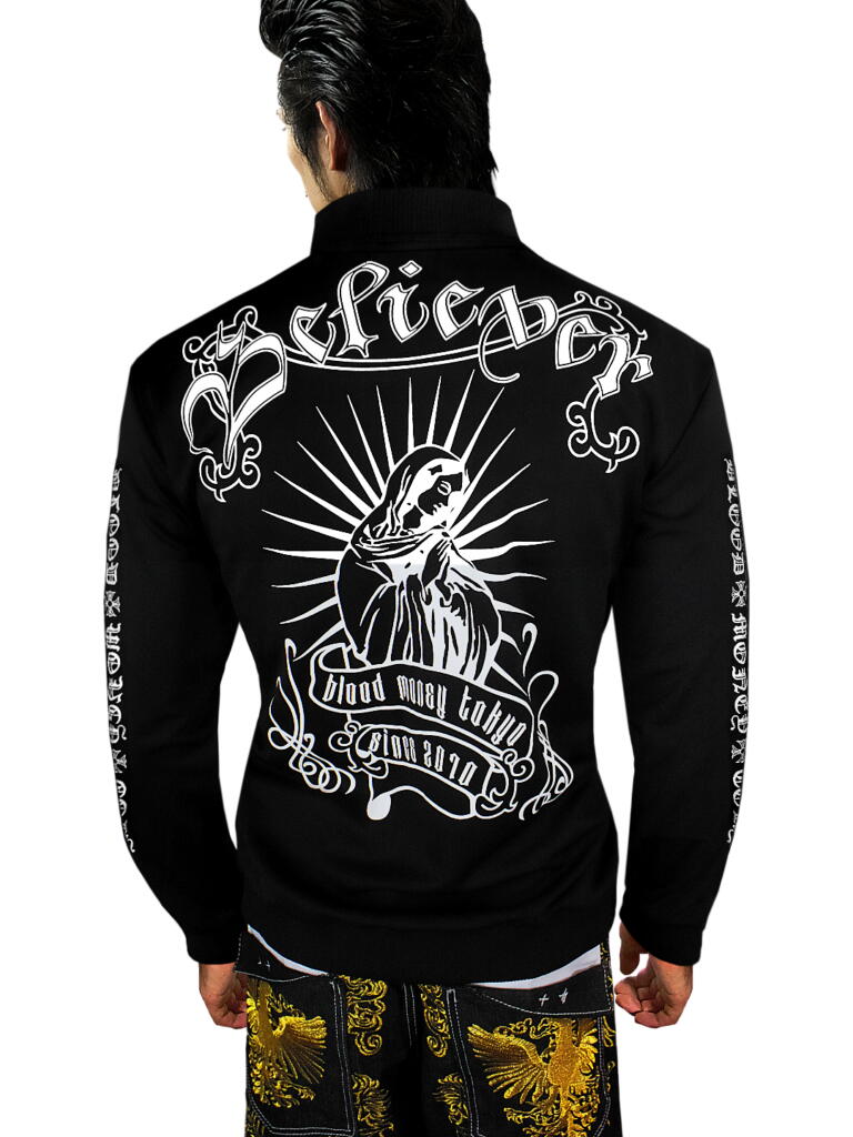 極美品 Cream soda ロングスタジャン ファラオ ドクロボタン 黒豹 グッドロッキン ウールファラオコート2023MODEL & ショートカー