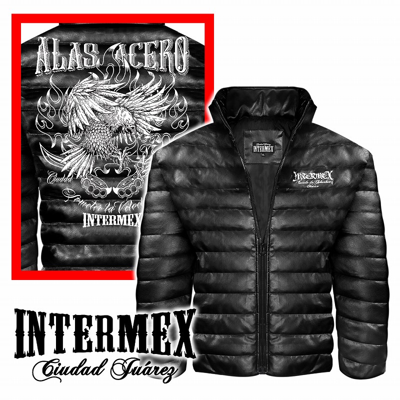 極美品 OTTO collection レザージャケット フード付 ブラック M 楽天市場】レザー調 中綿ジャケット 上着 服 海賊柄 INTERMEX