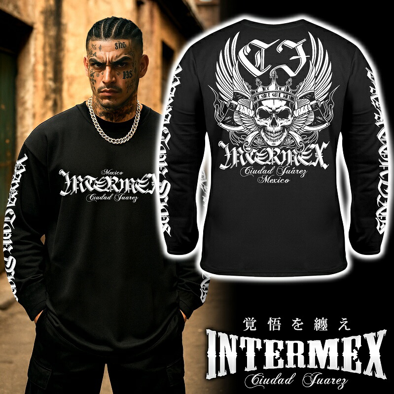 楽天市場】長袖 Tシャツ ロンT 服 INTERMEX (インターメックス