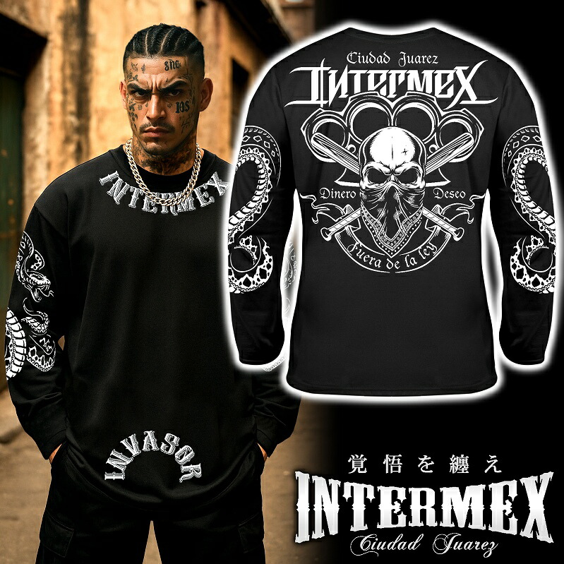 楽天市場】長袖 Tシャツ ロンT 服 INTERMEX (インターメックス