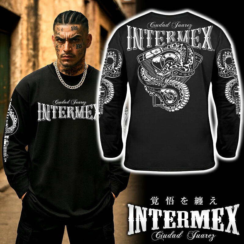 楽天市場】長袖 Tシャツ ロンT 服 INTERMEX (インターメックス