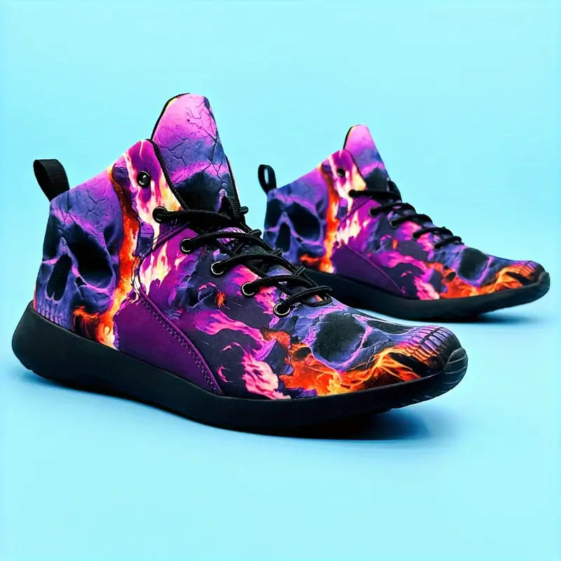 楽天市場】ド派手ゴールド×ブラック 稲妻モチーフ シューズ