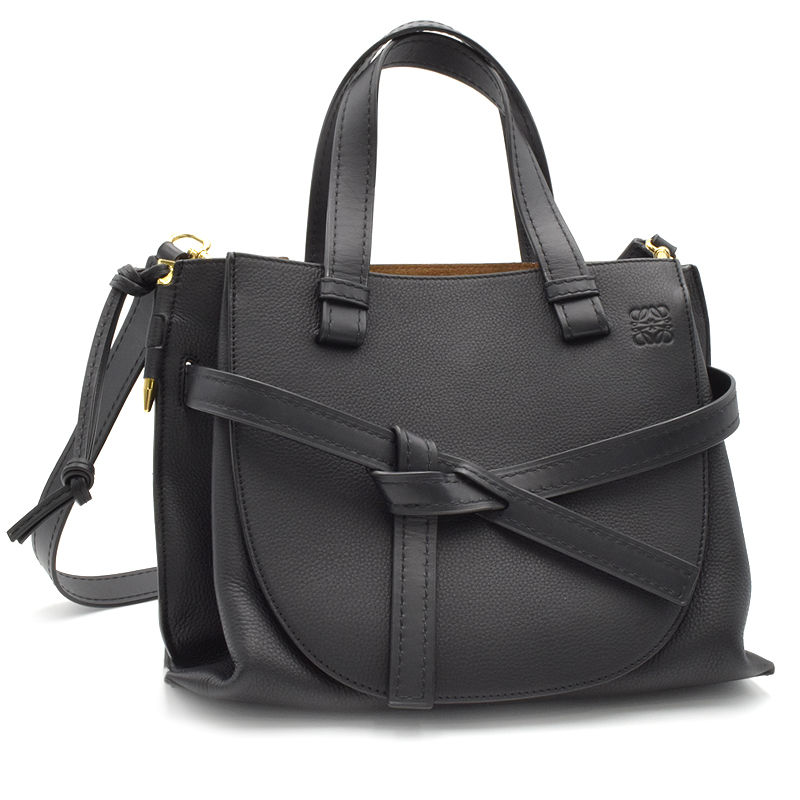 楽天市場】【返品OK】【美品】ロエベ ゲートバッグスモール