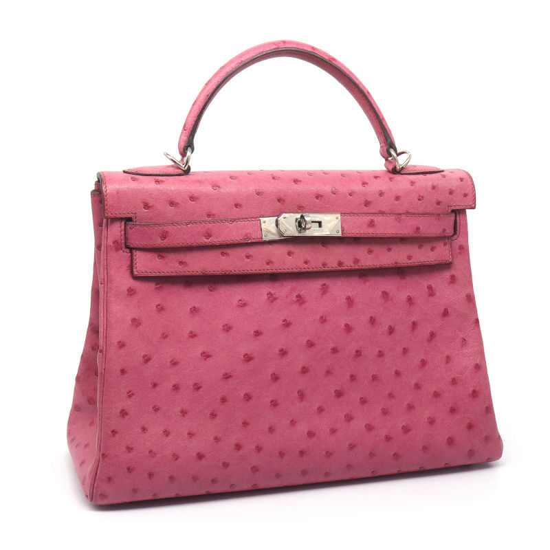 楽天市場】≪Brand new≫HERMES Kelly 28 Ostrich Rose Tyrien