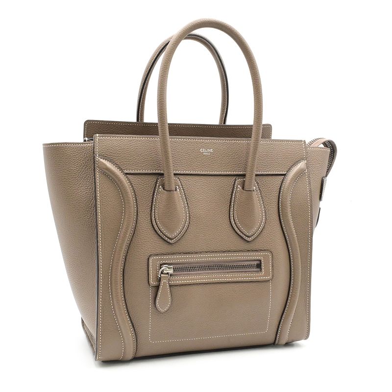 【CELINE】ティーン クララ ハンドバッグ ラフィア カーフスキン ティーン クララ バッグ / サプルグレインドカーフスキン