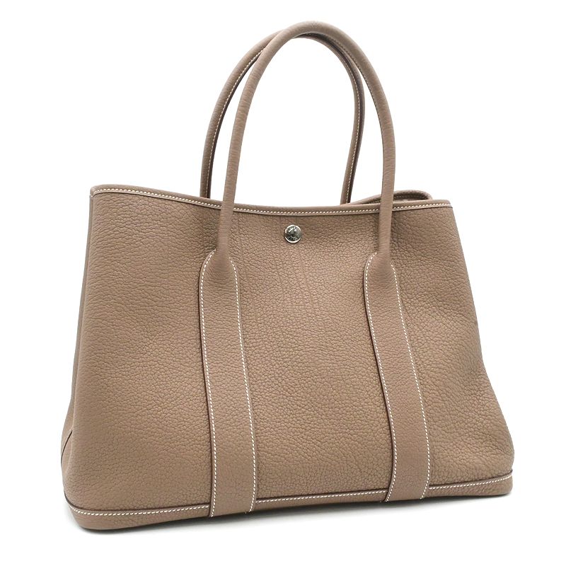 エルメス ガーデンパーティPM U刻印 2022年製 ネゴンダ エトゥープ シルバー金具 トートバッグ ハンドバッグ 手持ちバッグ  中古 送料無料 楽天市場】[返品OK] エルメス ガーデンパーティPM U刻印 2022年製