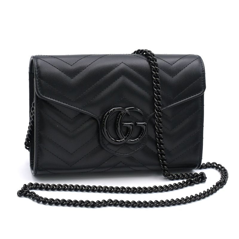 楽天市場】GUCCI グッチ GGマーモント チェーンウォレット 401232