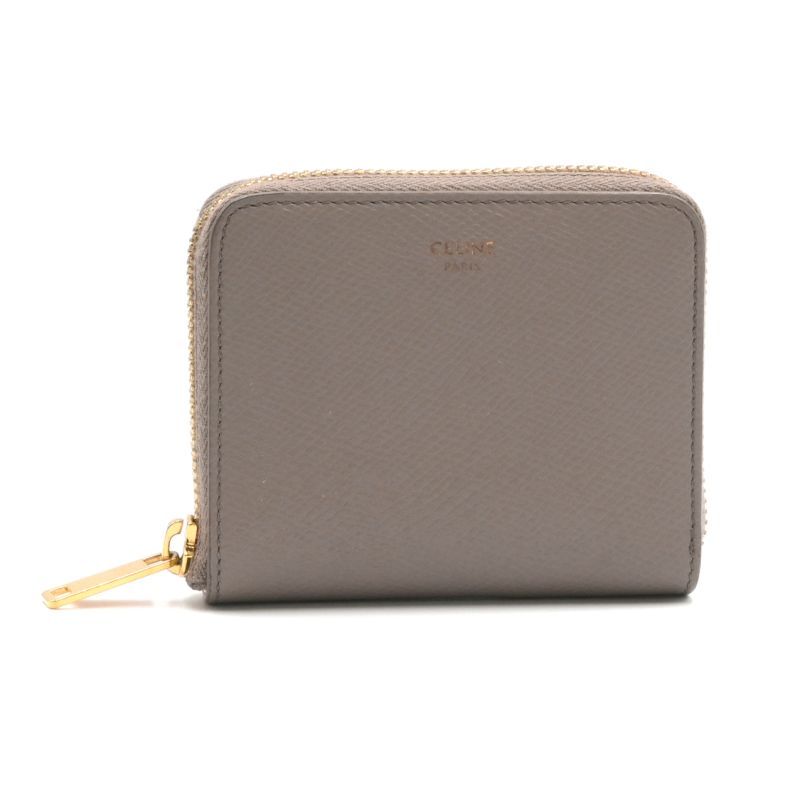 【極美品】セリーヌ　ぺブル ジップウォレット c241100084168.jpg