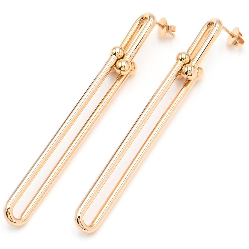 楽天市場】ティファニー ハードウェア ミディアムリンク K18ローズ