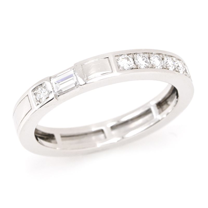 ハリーウィンストン　マイクロパヴェ　バンドリング　ハーフエタニティ　プラチナ ハリー・ウィンストン HARRY WINSTON / ハリーウィンストン