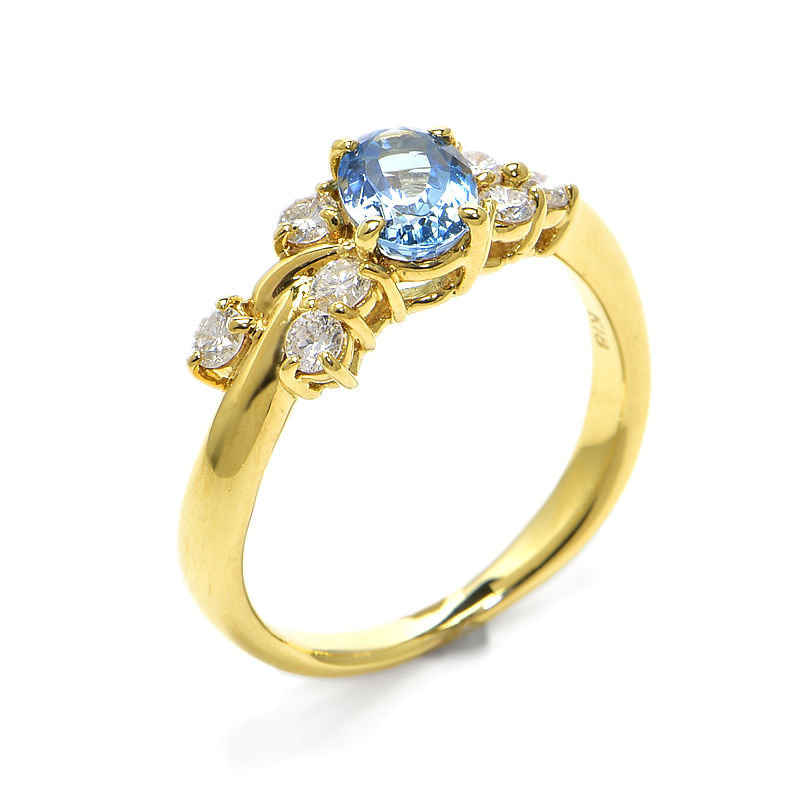 楽天市場】アクアマリン 2.055ct リング 12号 PT900 プラチナ