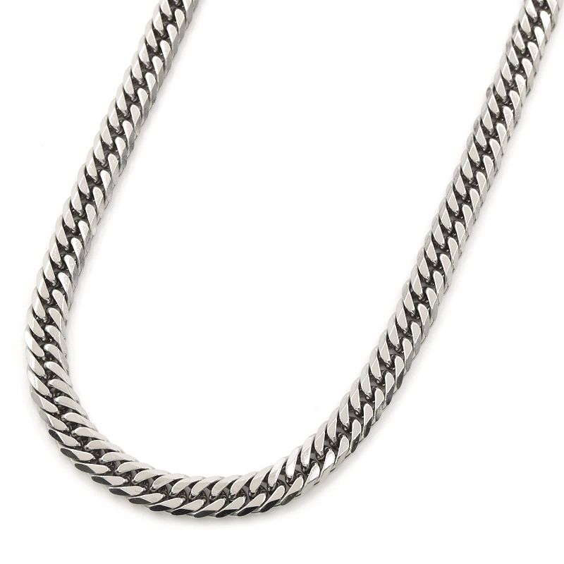 [返品OK] 喜平ネックレス 6面ダブル 50cm 71.7g Pt850 造幣局検定刻印 プラチナ キヘイネックレス【中古】【送料無料】