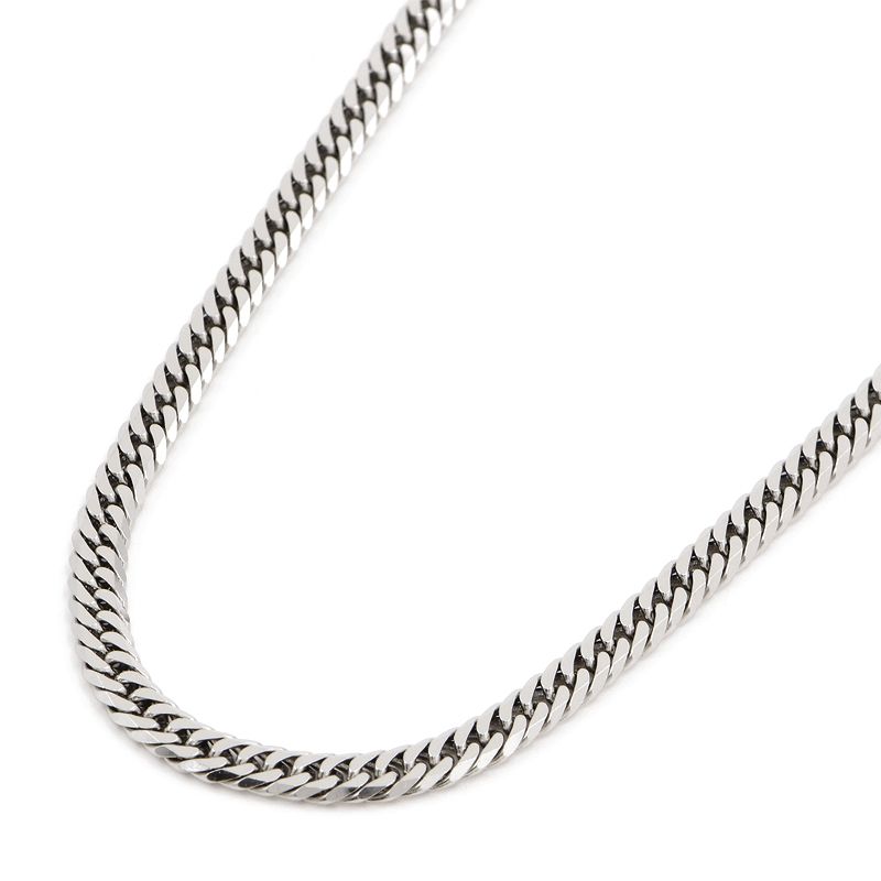 [返品OK] 喜平ネックレス 6面ダブル 60cm 30.2g Pt850 造幣局検定刻印 プラチナ キヘイネックレス【中古】【送料無料】