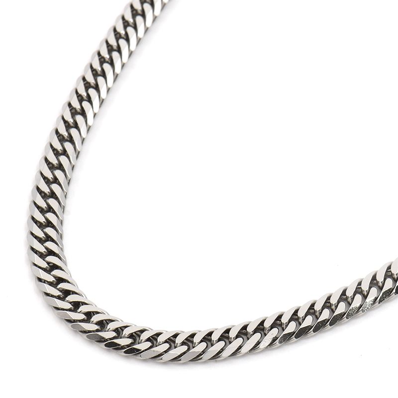 [返品OK] 喜平ネックレス 6面ダブル 50cm 30.6g Pt850 造幣局検定刻印 プラチナ キヘイネックレス 【中古】【送料無料】｜麻布十番blanc【ブラン】