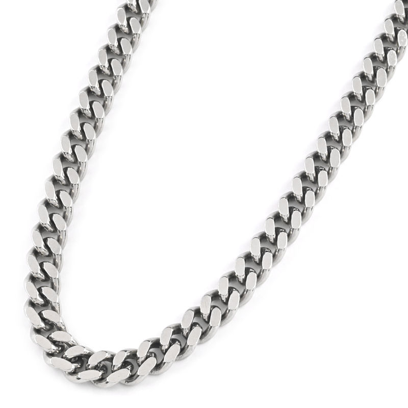 [返品OK] 喜平ネックレス 2面シングル 60cm 100.6g Pt850 造幣局検定刻印 プラチナ キヘイネックレス【中古】【送料無料】