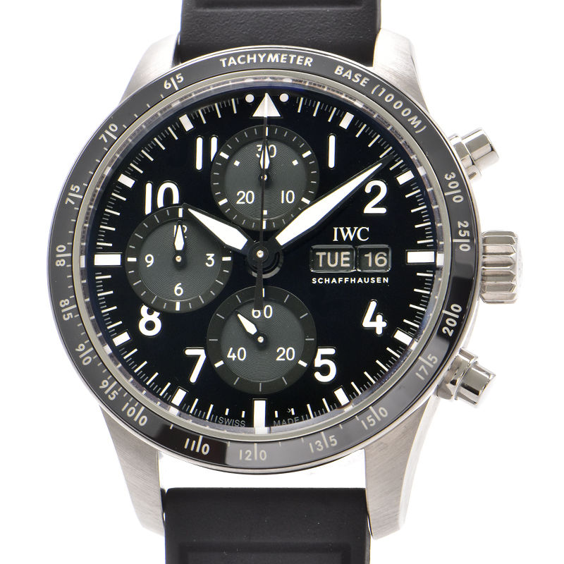 楽天市場】IWC パイロットウォッチ クロノグラフ 41 IW388113 ブラック