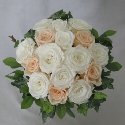 楽天市場】【ウエディングブーケ】白・淡グリーン プリザーブド