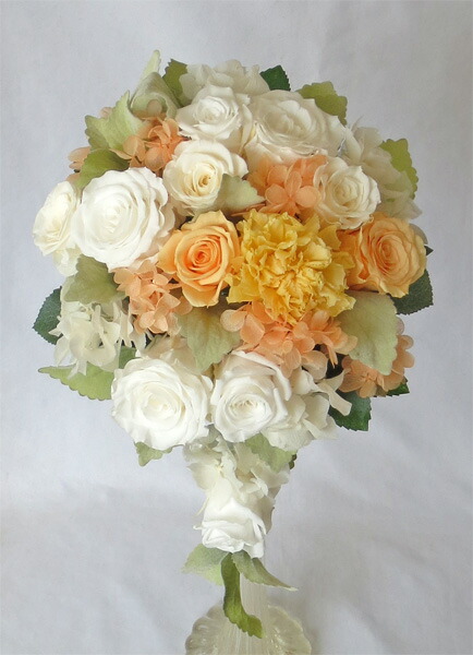 楽天市場】ウエディングブーケ/ブライダルブーケ/プリザーブドフラワー