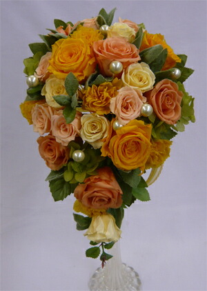 楽天市場】ビタミンカラーブーケ【smtb-tk】【プリザーブドフラワー