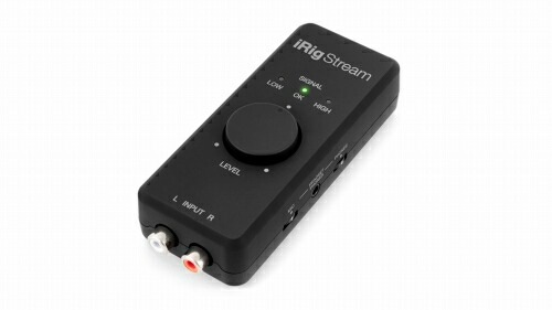 ◎ IK Multimedia・アイケーマルチメディア iRig Stream ストリーミング向けオーディオインターフェイス