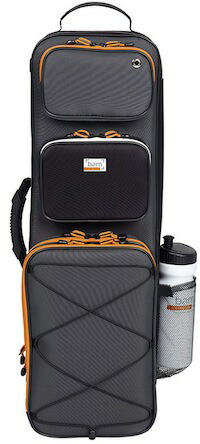 ◎☆ BAM バム PEAK2003SBN PEAK PERFORMANCE 3 4, 1 2 VIOLIN CASE Black Grey バイオリン用ケース