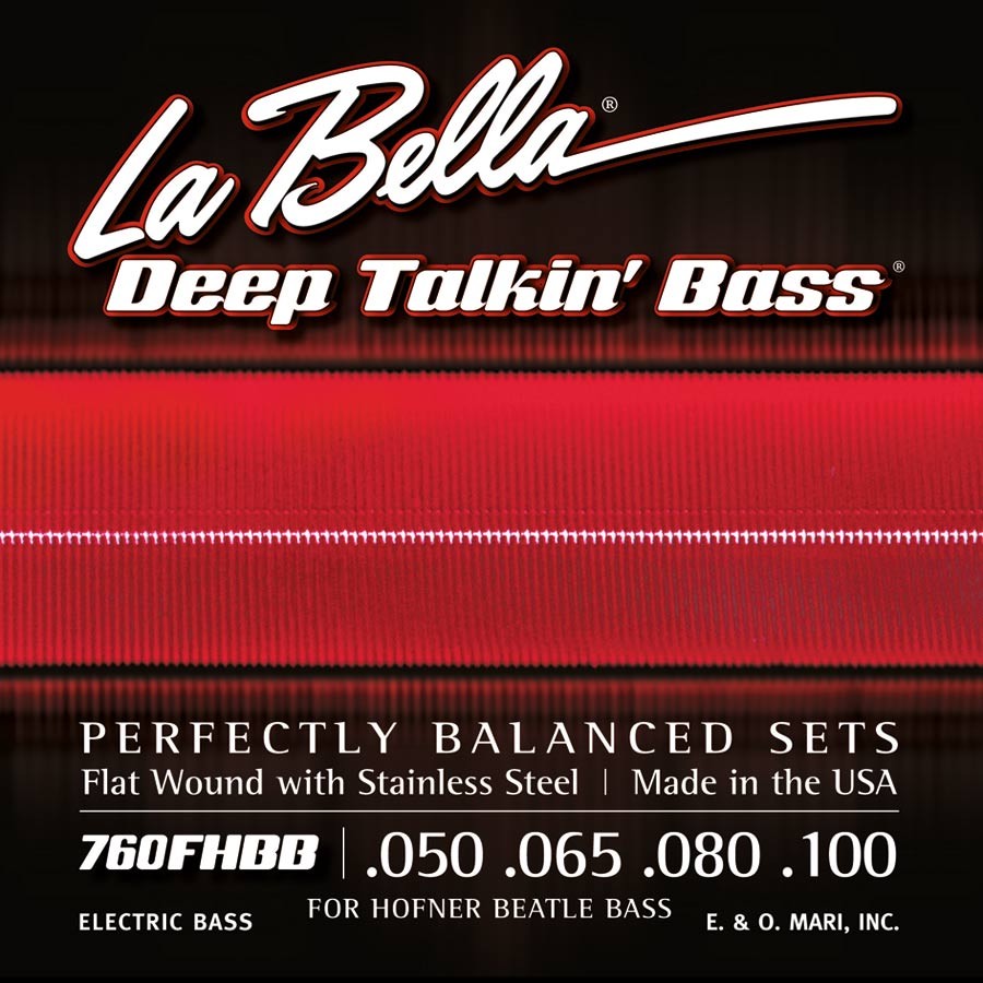 La Bella 760T 60-115（White Nylon Tape Wound）【smtb-tk】 bloomz 楽器 web  shop